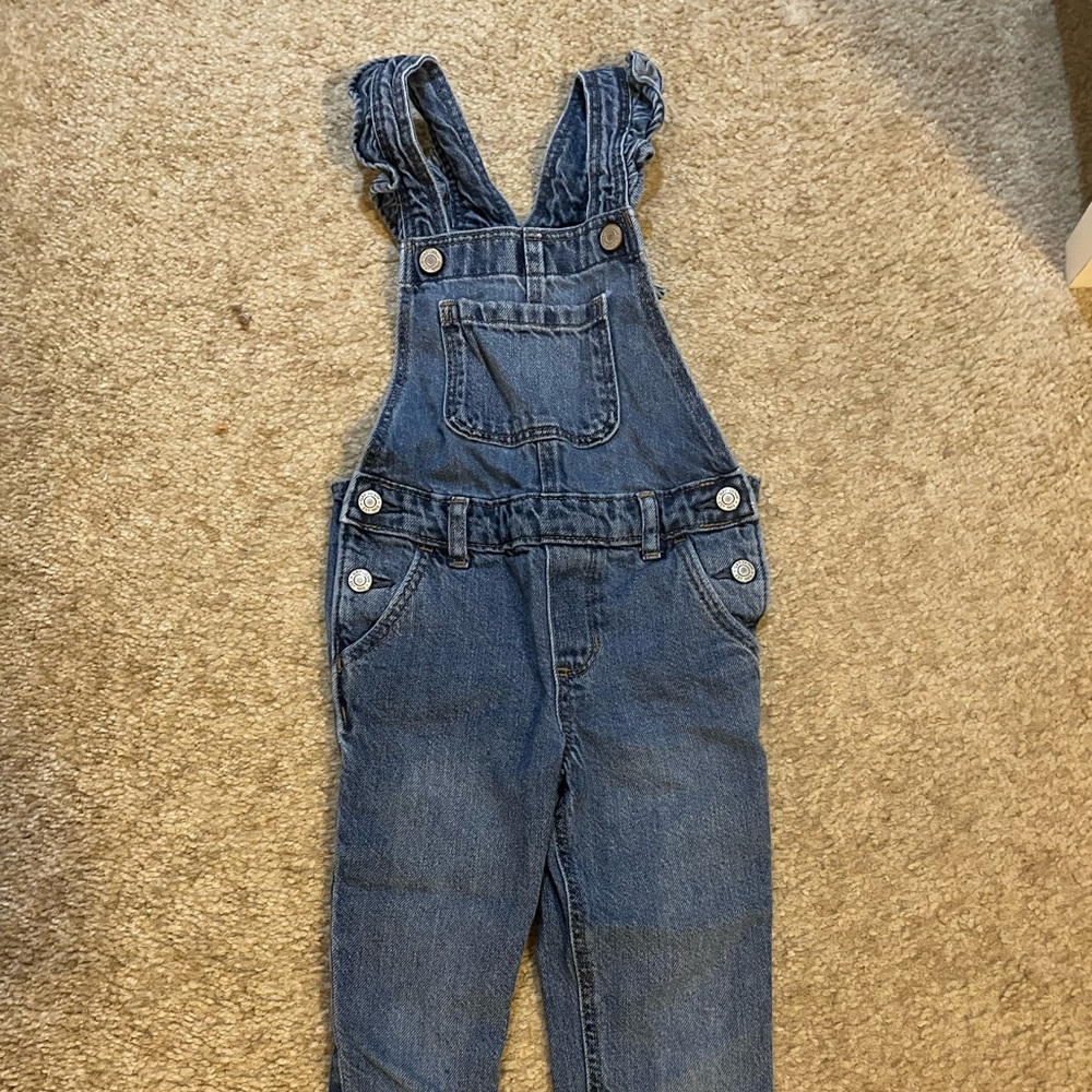 Gap 3T denim overalls
